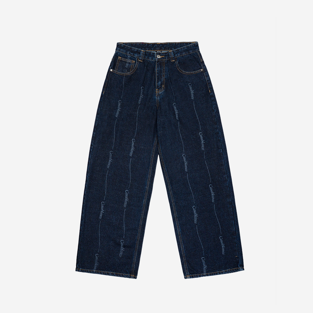 REGEN FADED LOGO JEANS