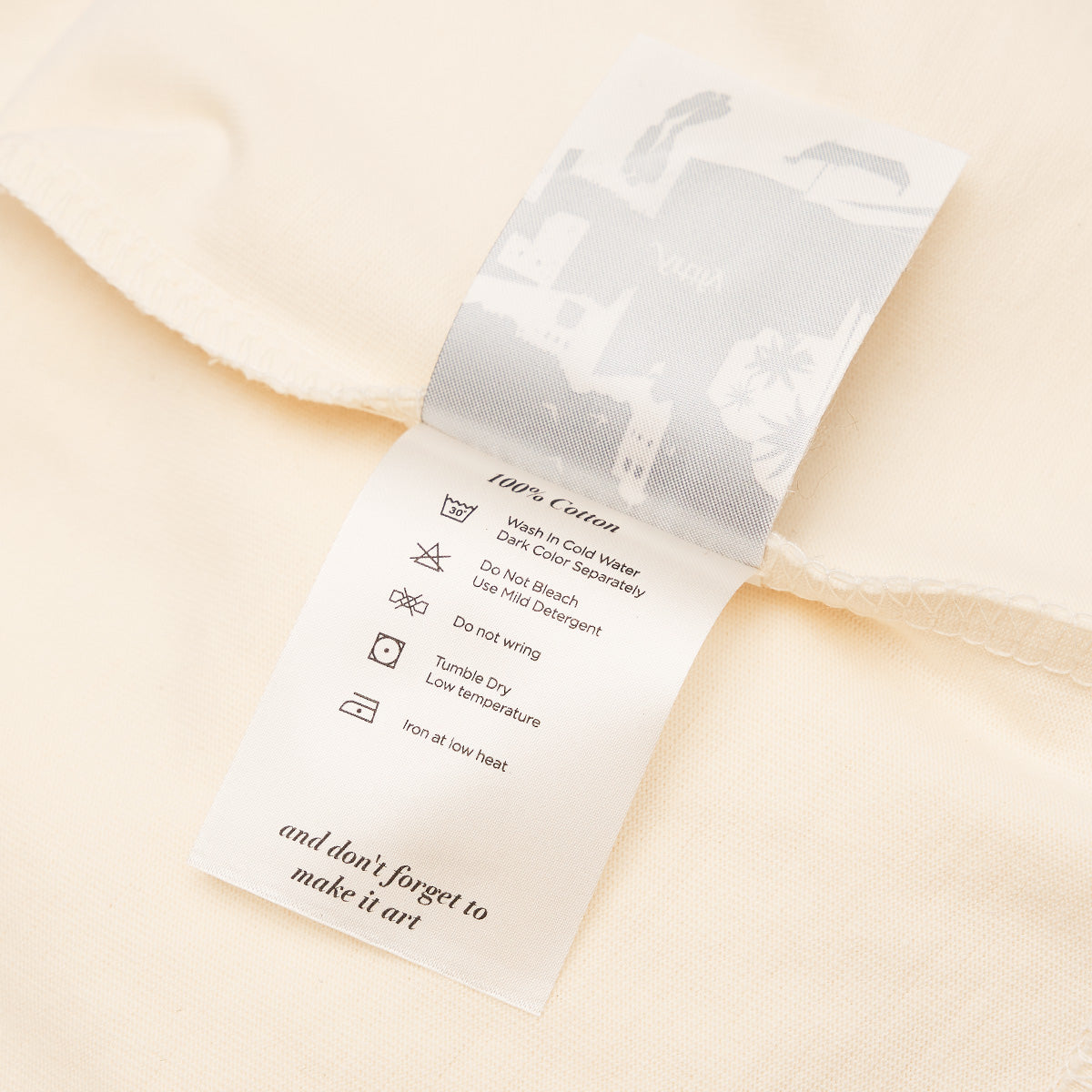 CLASSIC 'CASABLANCA' TEE OFFWHITE