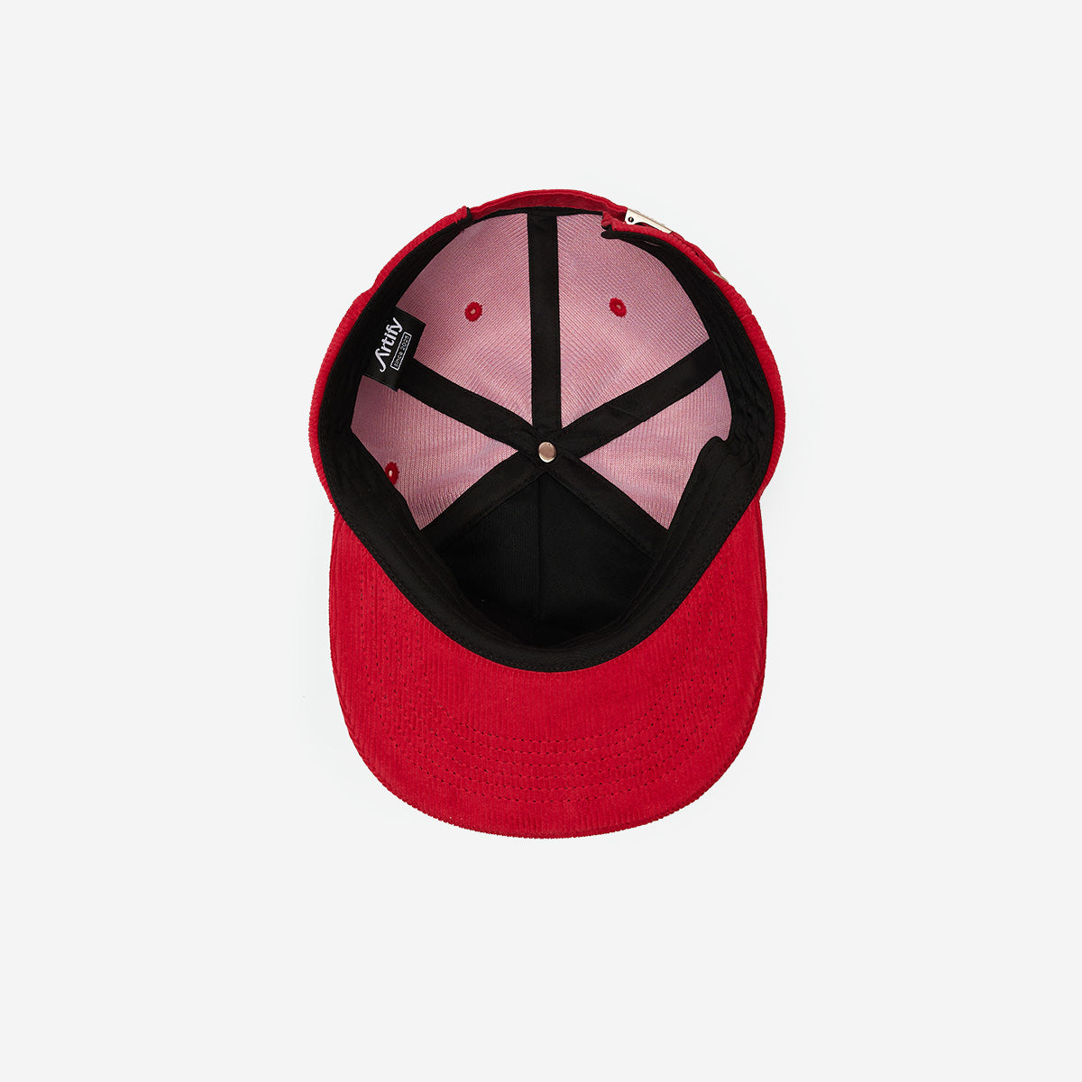 CLASSIC RED CORDUROY CAP