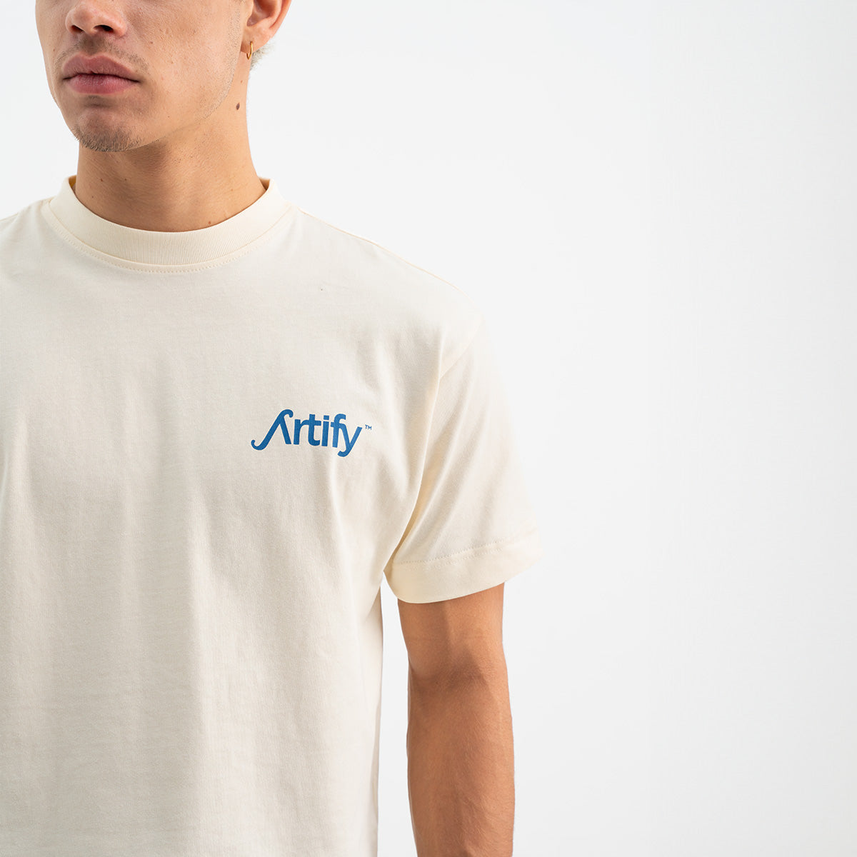 CLASSIC 'CASABLANCA' TEE OFFWHITE