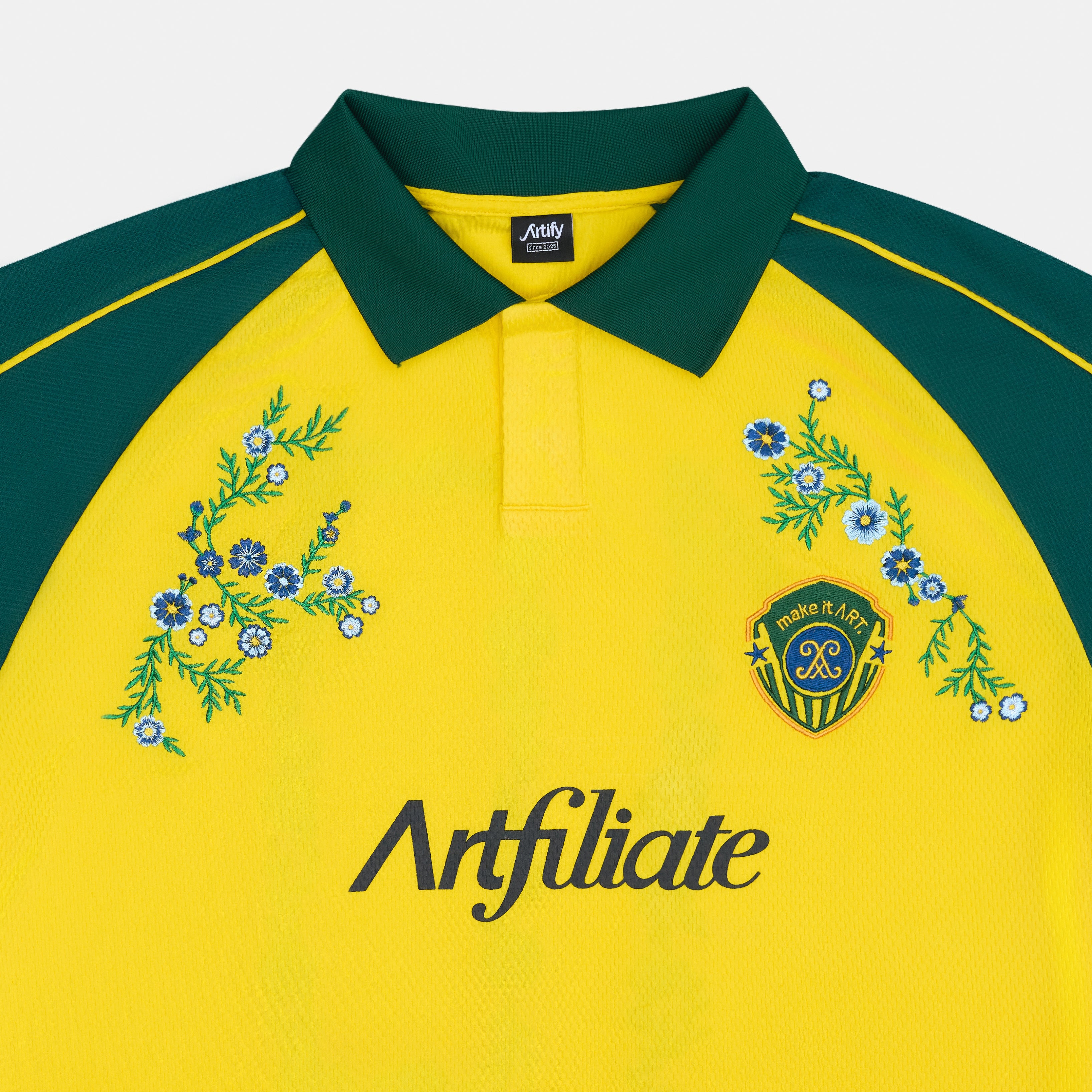 CLASSIC EMBROIDERED JERSEY "BRAZIL"