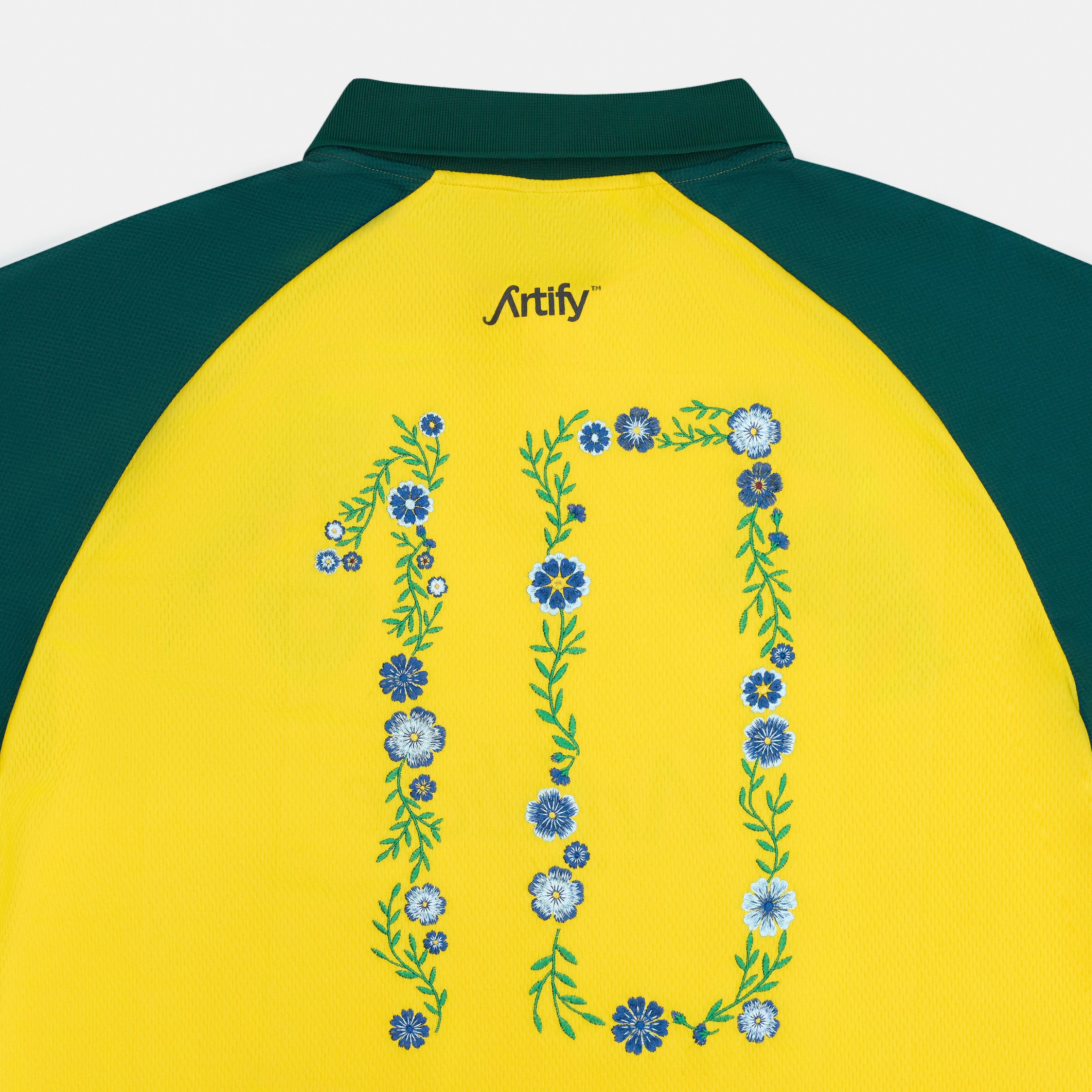 CLASSIC EMBROIDERED JERSEY "BRAZIL"