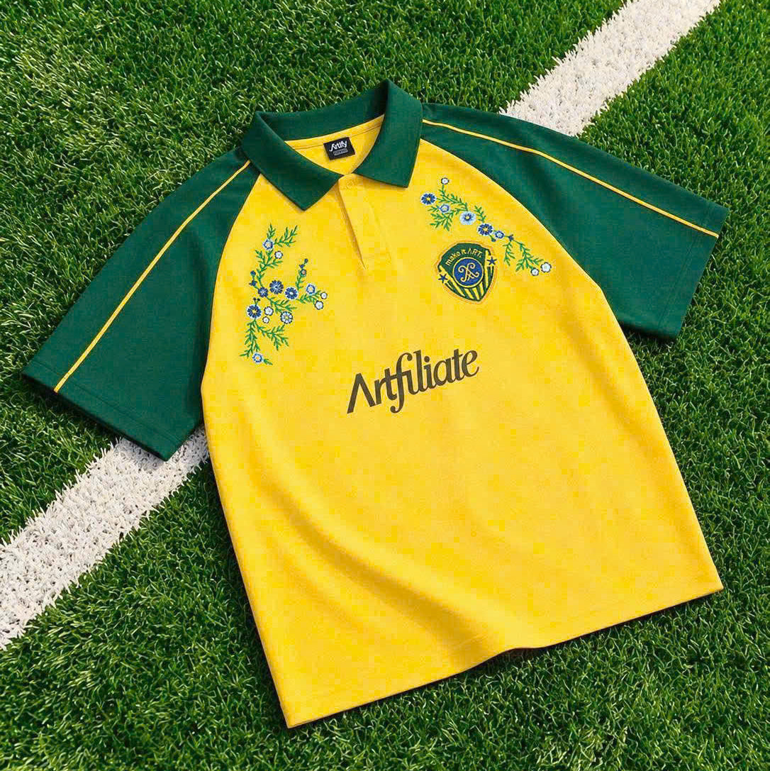 CLASSIC EMBROIDERED JERSEY "BRAZIL"