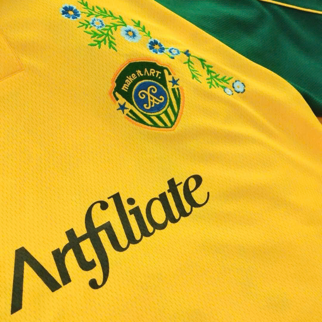 CLASSIC EMBROIDERED JERSEY "BRAZIL"