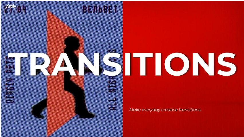 TrΛnsitions: The Λrt of Creative Change