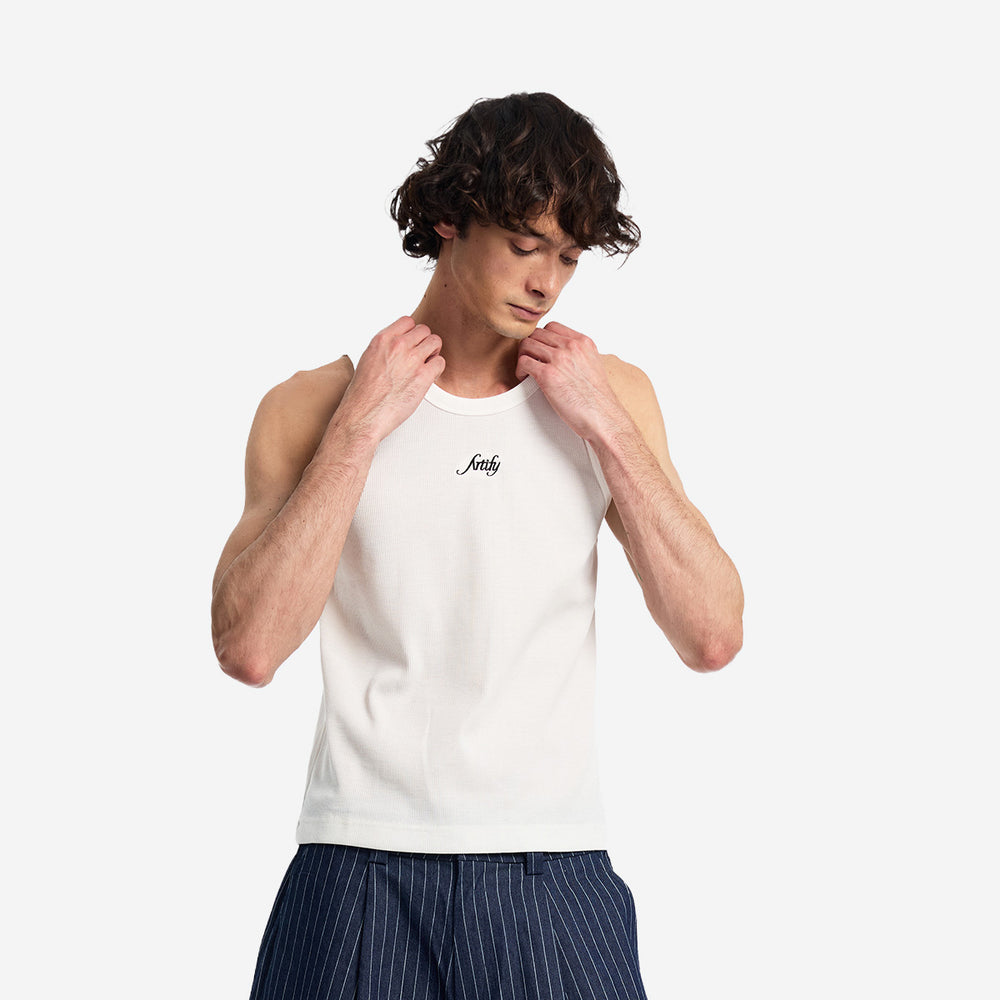 CLASSIC EMBROIDERED LOGO TANKTOP