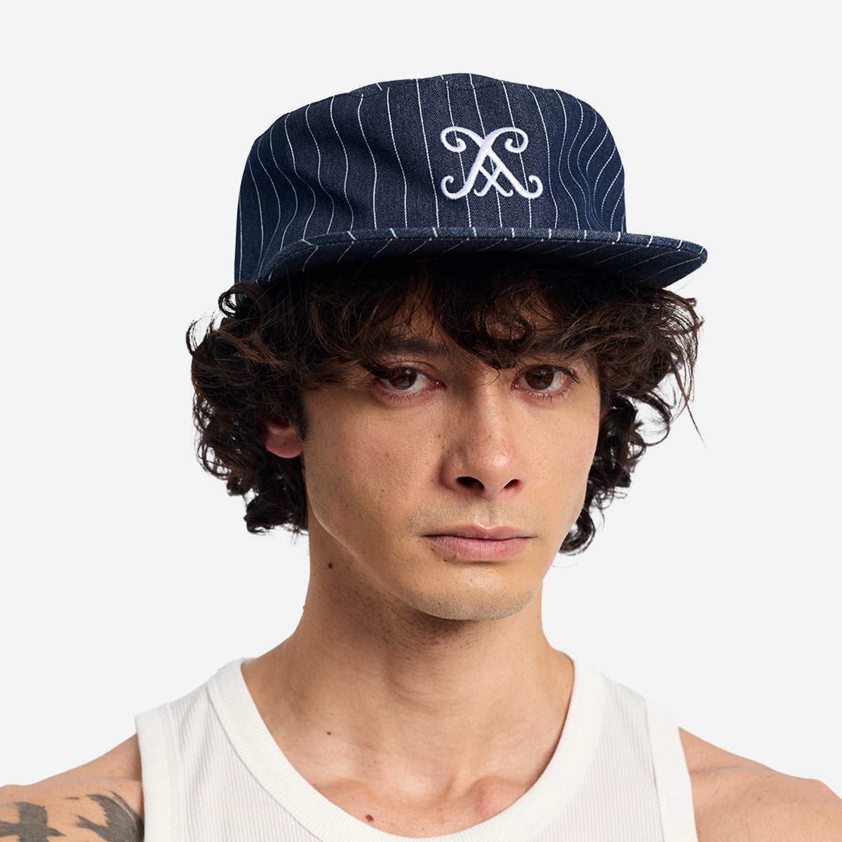 CLASSIC PILLBOX DENIM CAP