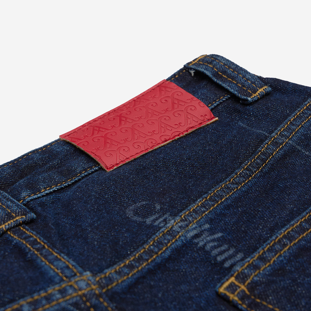 REGEN FADED LOGO JEANS