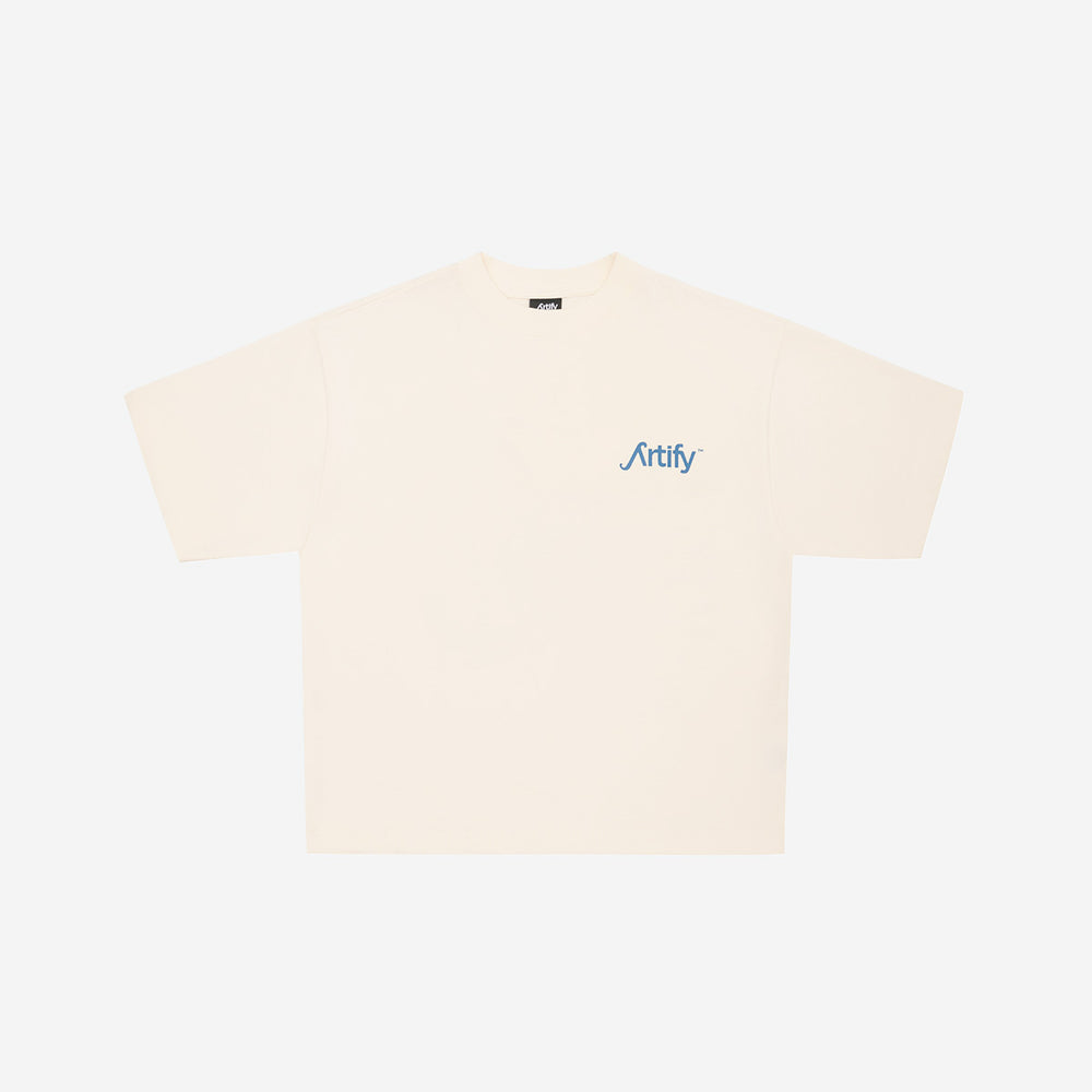 CLASSIC 'CASABLANCA' TEE OFFWHITE