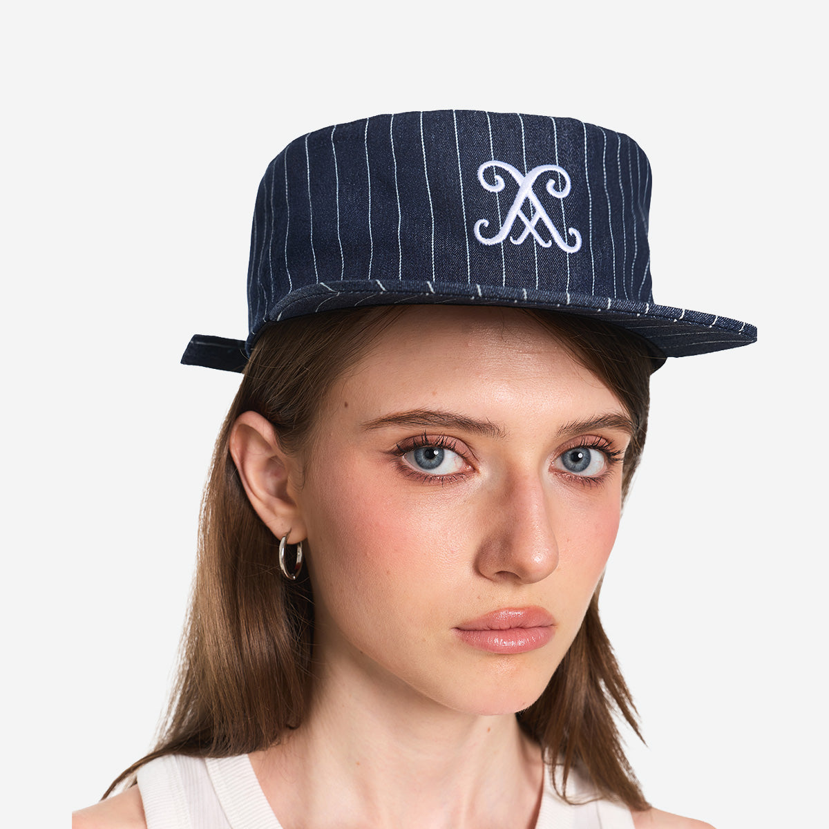 CLASSIC PILLBOX DENIM CAP