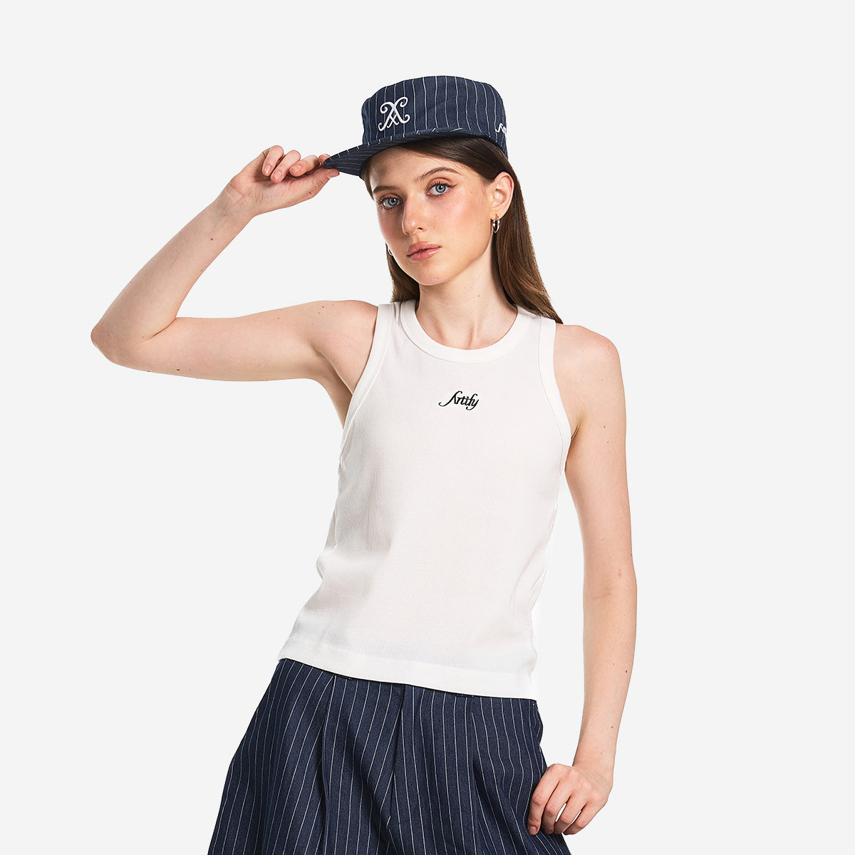 CLASSIC EMBROIDERED LOGO TANKTOP